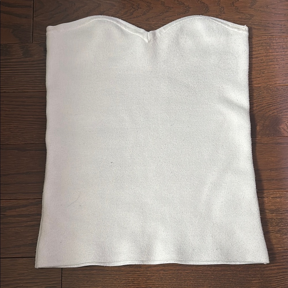 GBG Los Angeles White Tube Top